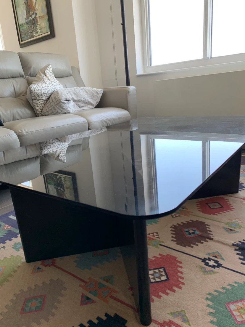 “ Contemporary Glass Top Coffee Table “ ! - photo 2