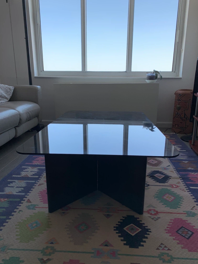 “ Contemporary Glass Top Coffee Table “ ! - photo 5