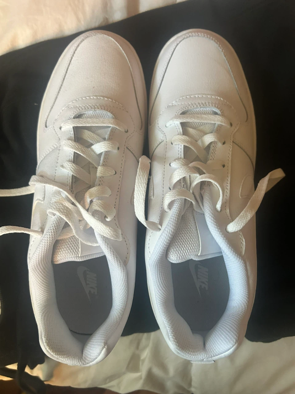 Nike Ebernon Low White/White Men's Shoes