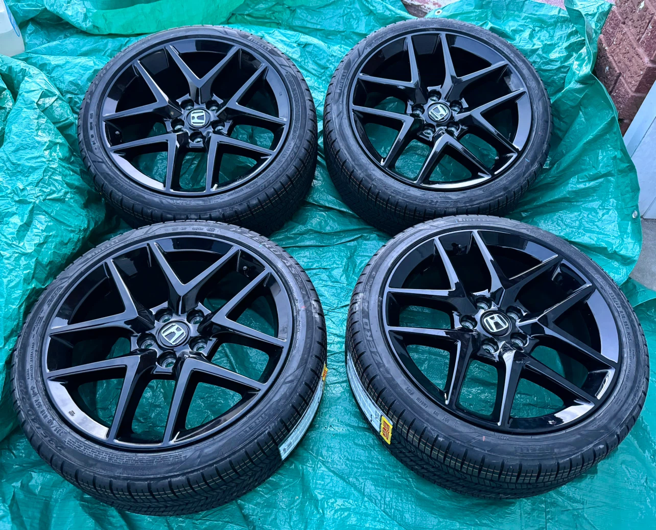 ⭐️⭐️ OEM 2026 CIVIC 18” SPORT RIMS ✅ NEW PIRELLI TIRES - photo 3