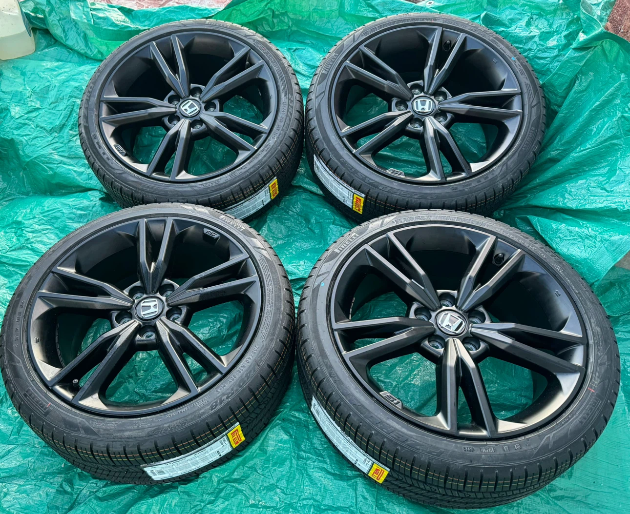 ⚛️⚛️ 2026 CIVIC Si 18” OEM Rims ✅ BRAND NEW PIRELLI PZERO TIRES - photo 2