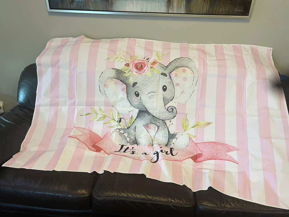 It's a Girl Baby Shower Decorations Set - photo 2