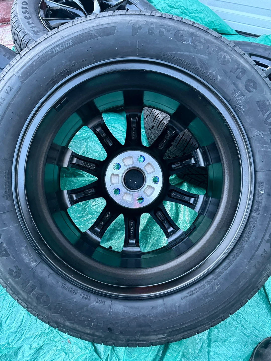 ☑️☑️ 2026 CRV 18” OEM NEW RIMS + NEW FIRESTONE ALL SEASON - photo 3