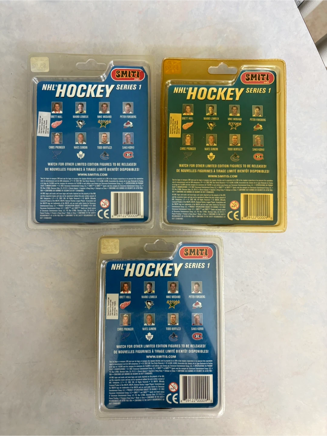 Smiti NHL Hockey Series 1 Action Figures (Set of 3) - photo 2