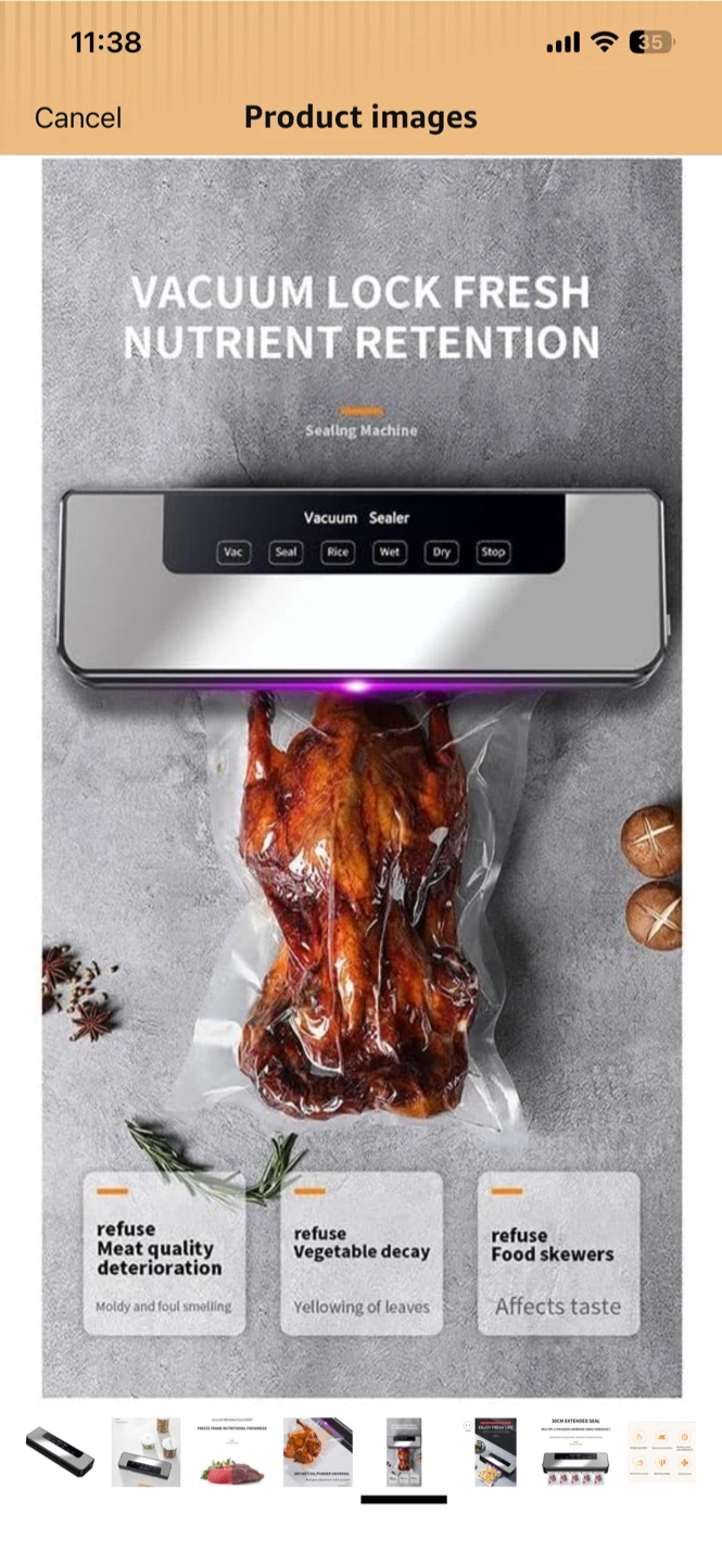 LuejnBogty Electric Vacuum Sealer - photo 4