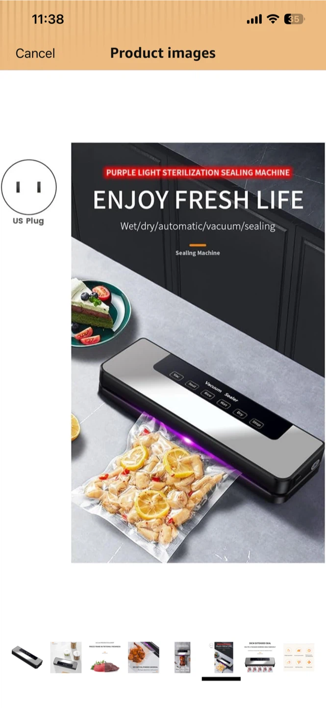 LuejnBogty Electric Vacuum Sealer - photo 5