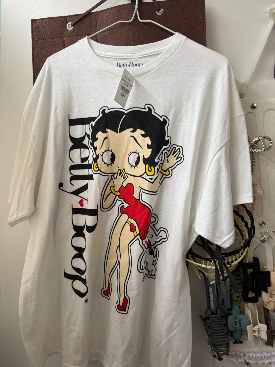 White Betty Boop T-Shirt