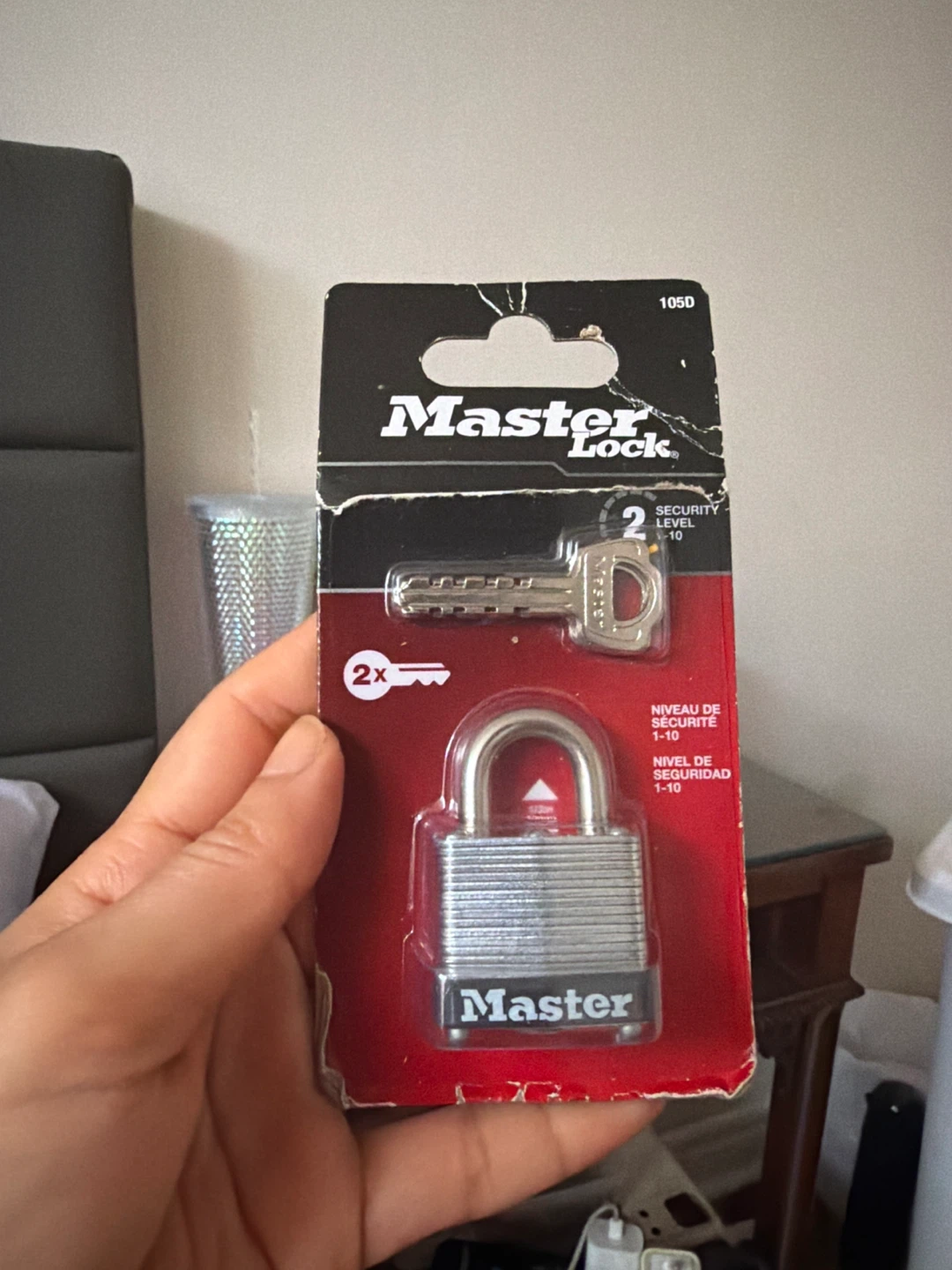 Master Lock Padlock with 2 Keys