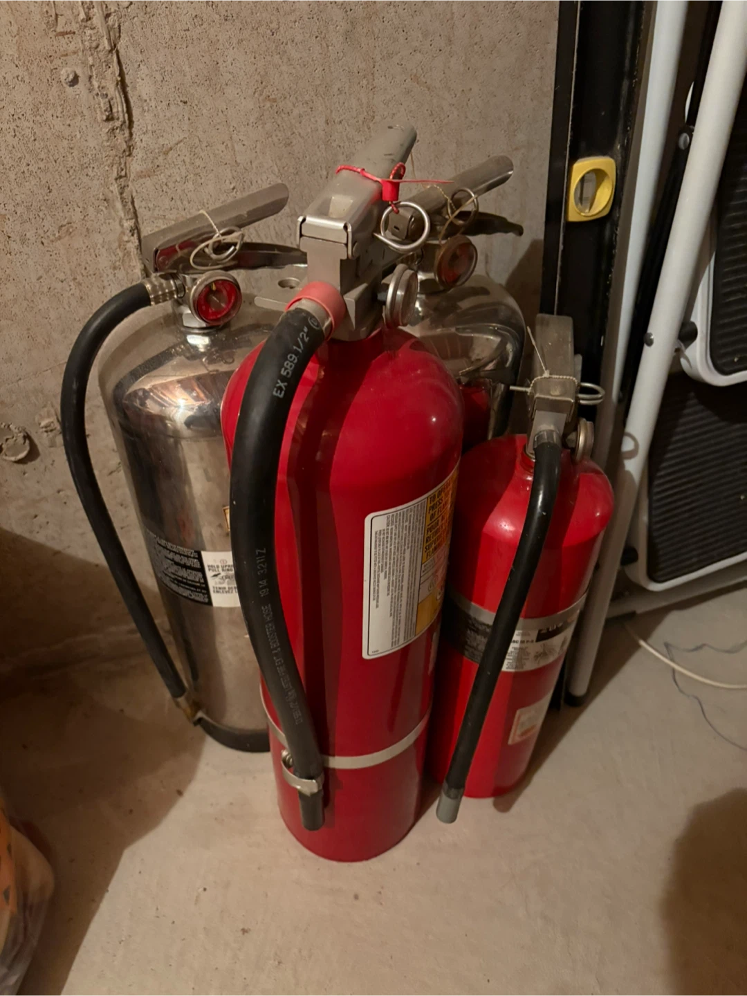 Fire Extinguishers (4-pack)
