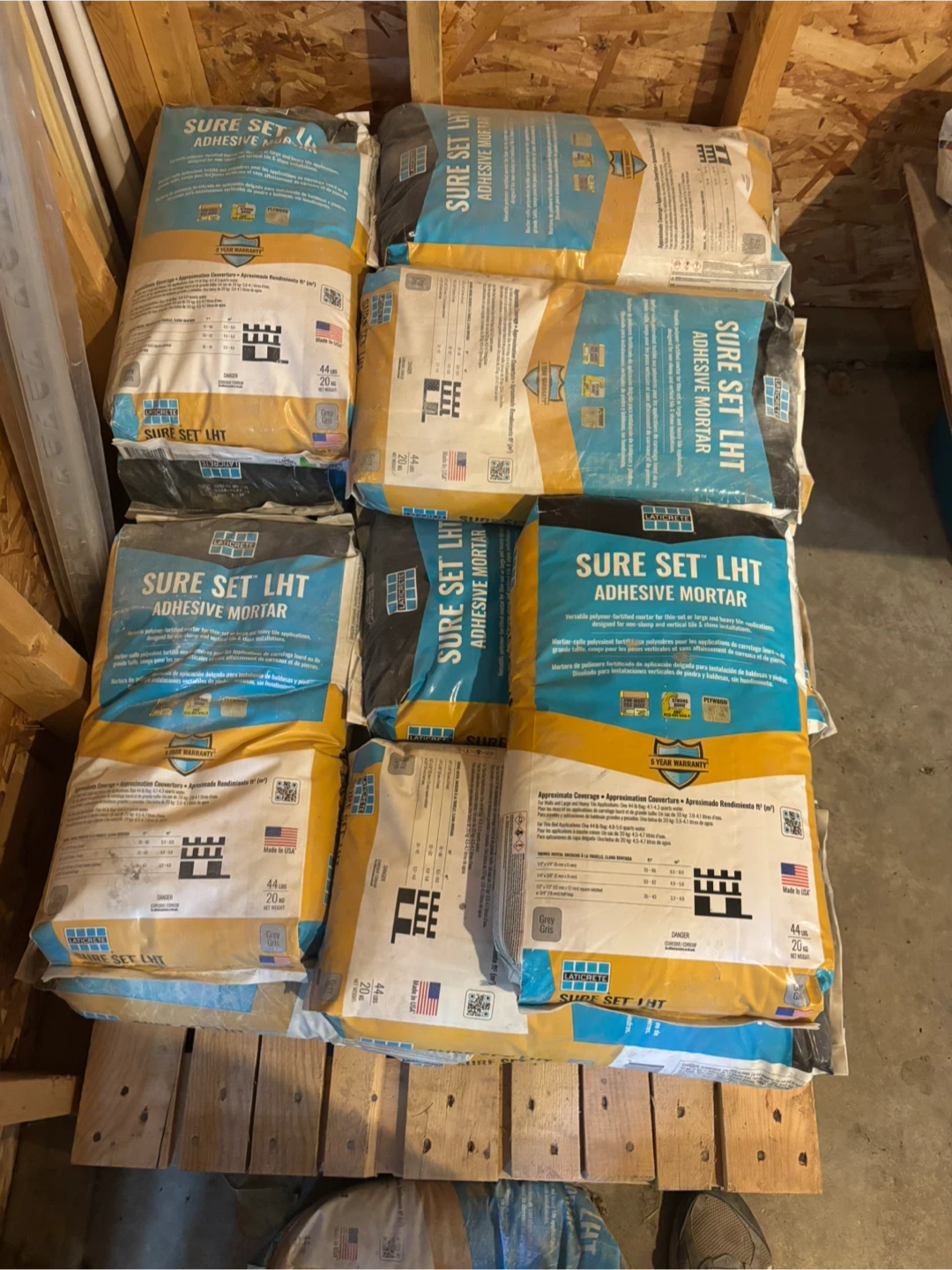 Laticrete Sure Set LHT Adhesive Mortar - Grey - photo 2