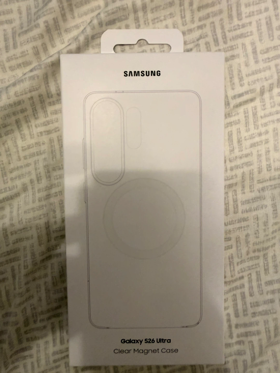 Samsung Galaxy S26 Ultra Magnetic Clear Case