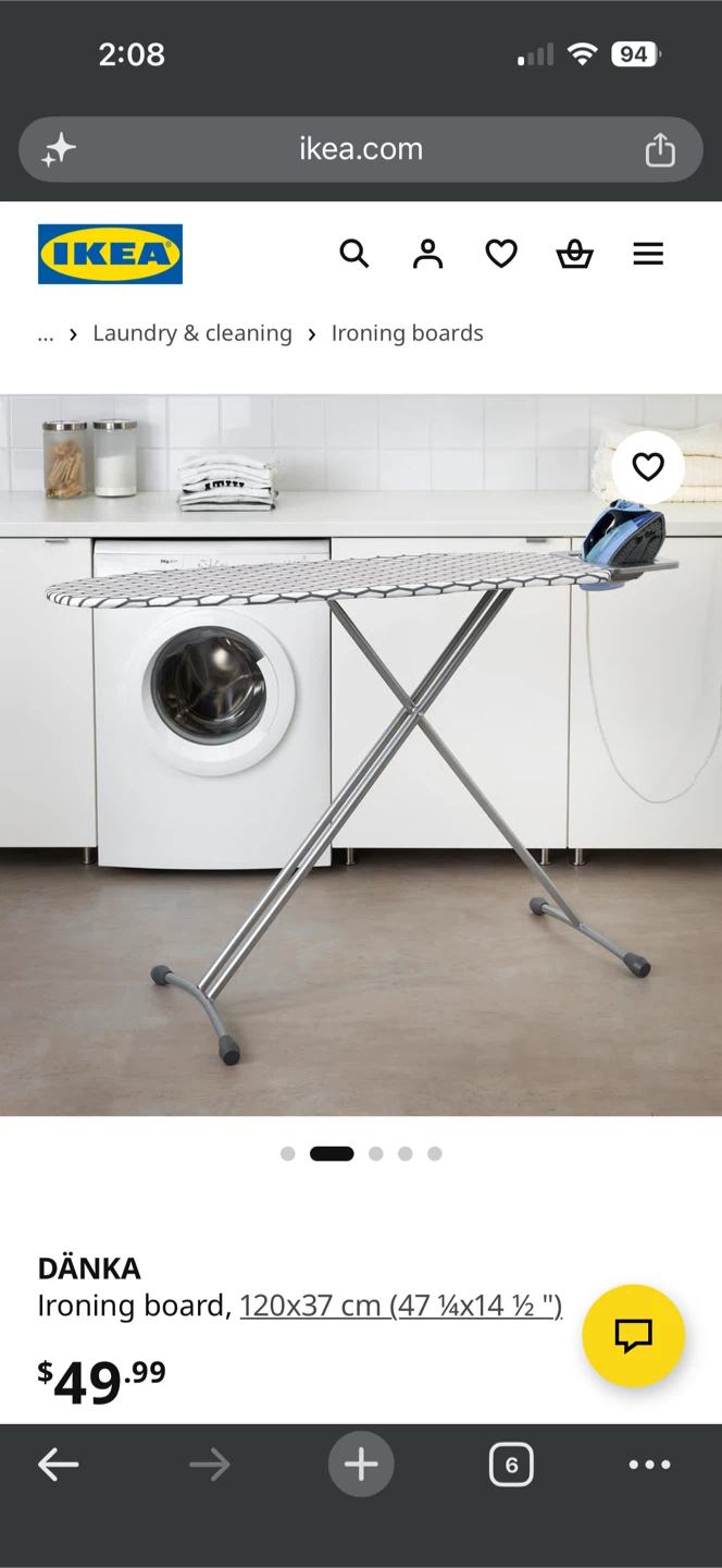 IKEA DÄNKA Ironing Board - photo 2