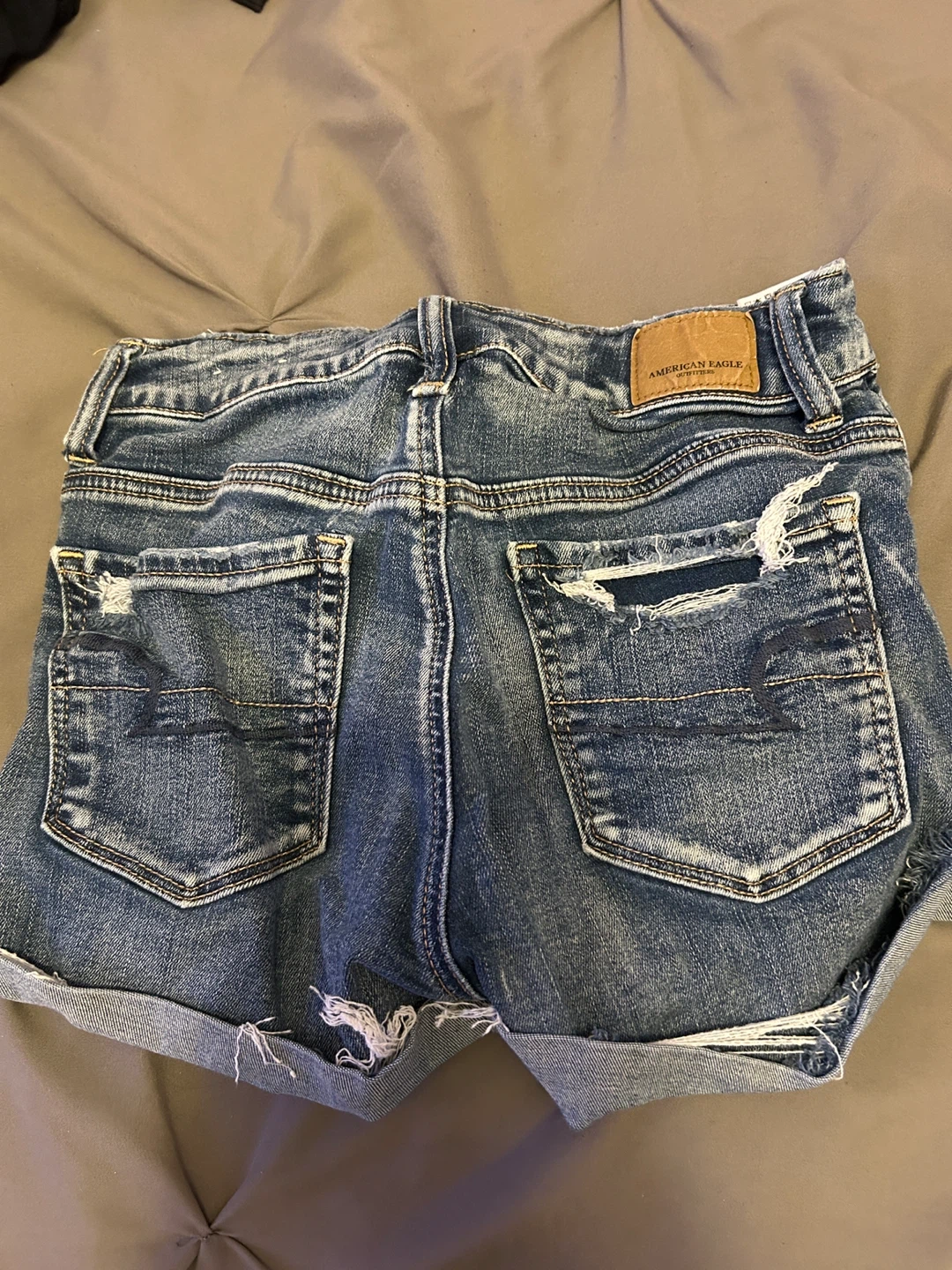 American Eagle Outfitters Distressed Denim Shorts - photo 2