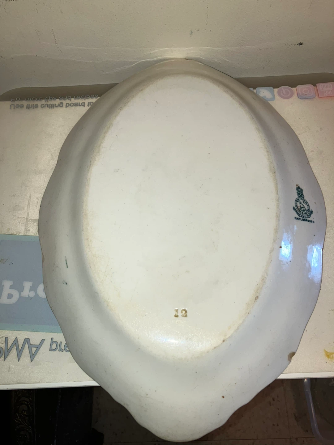 S.W. Dean Marlborough Royal Semi-Porcelain Platter-14.5” x 10” - photo 3