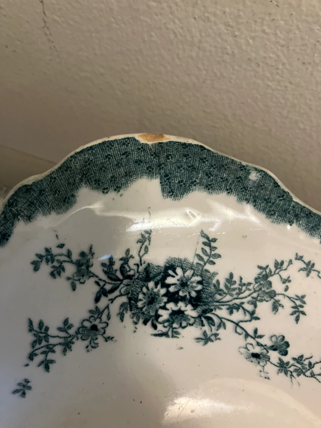 S.W. Dean Marlborough Royal Semi-Porcelain Platter-14.5” x 10” - photo 5
