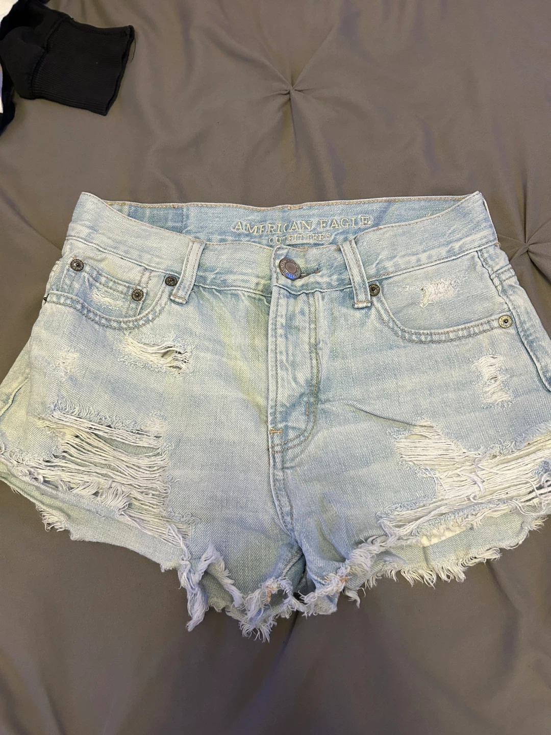 American Eagle Distressed Denim Shorts