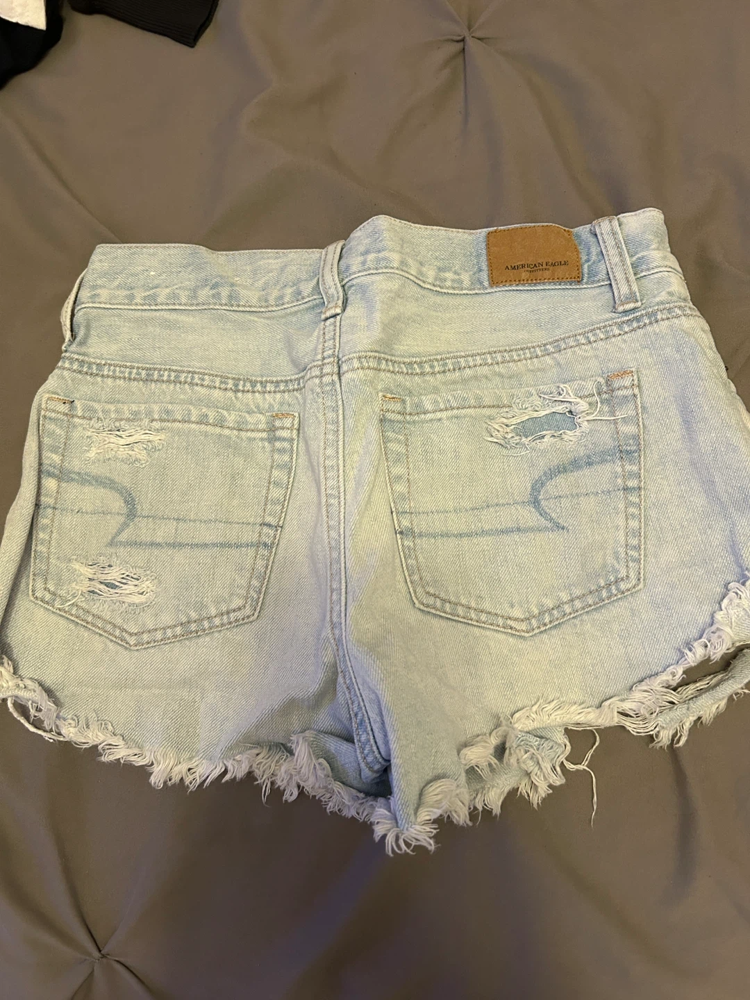 American Eagle Distressed Denim Shorts - photo 2