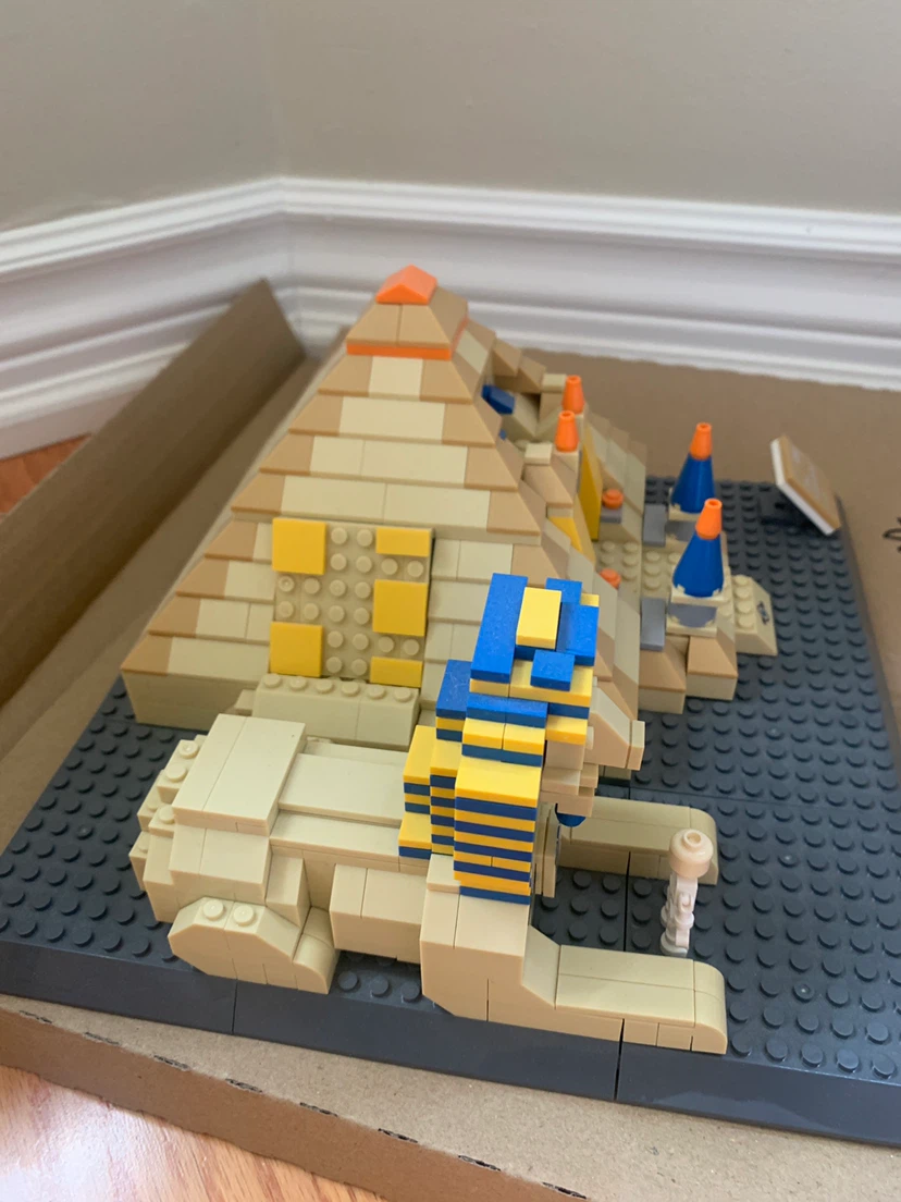 LEGO The Pyramids of Giza Assembled Set - photo 3
