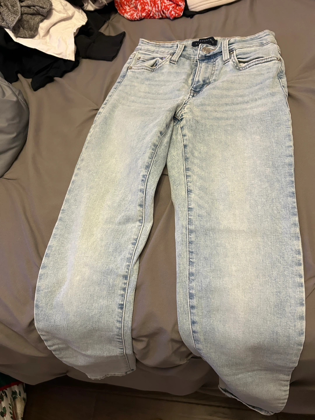 AERO Light Wash Denim Jeans