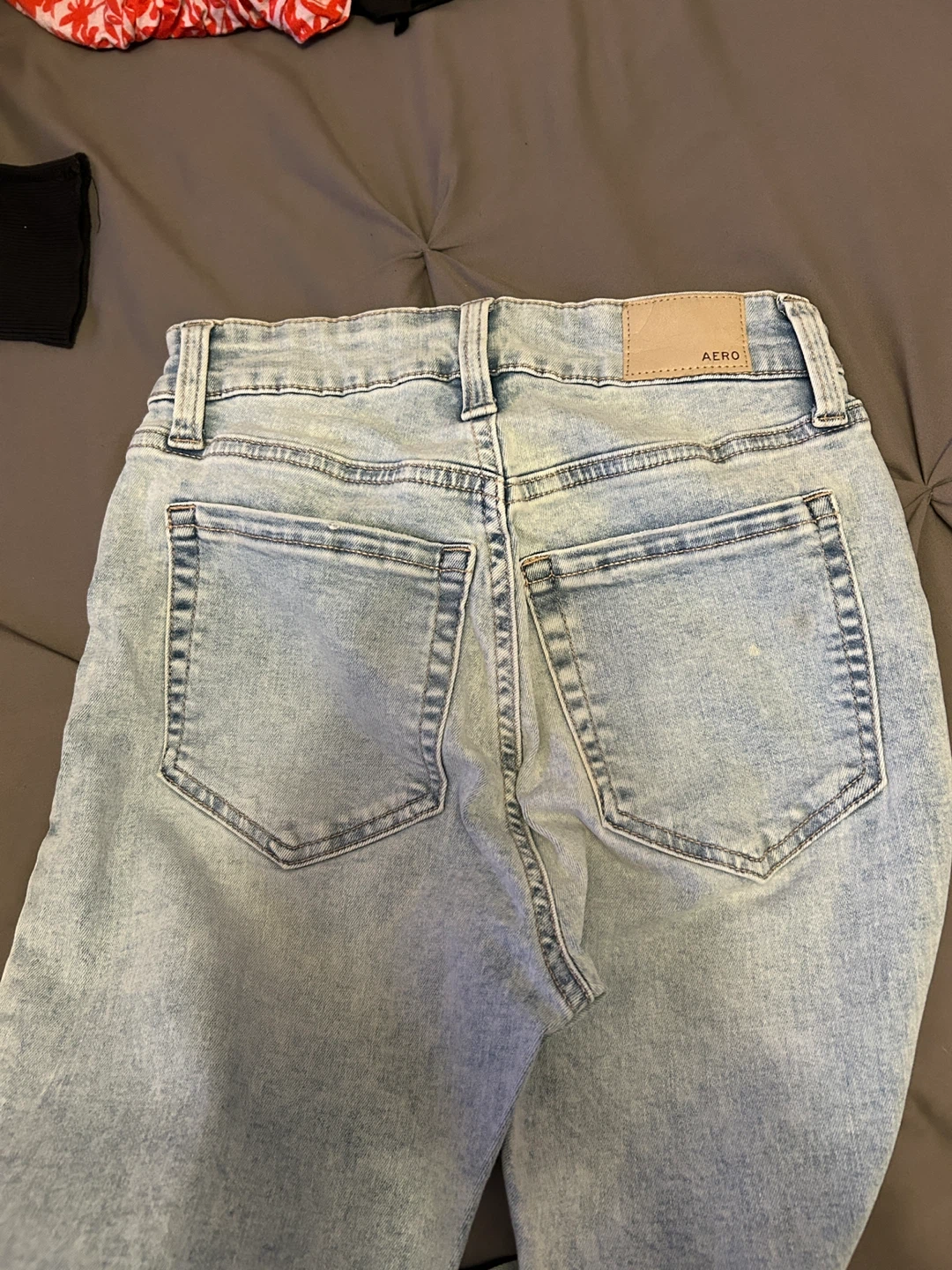 AERO Light Wash Denim Jeans - photo 2