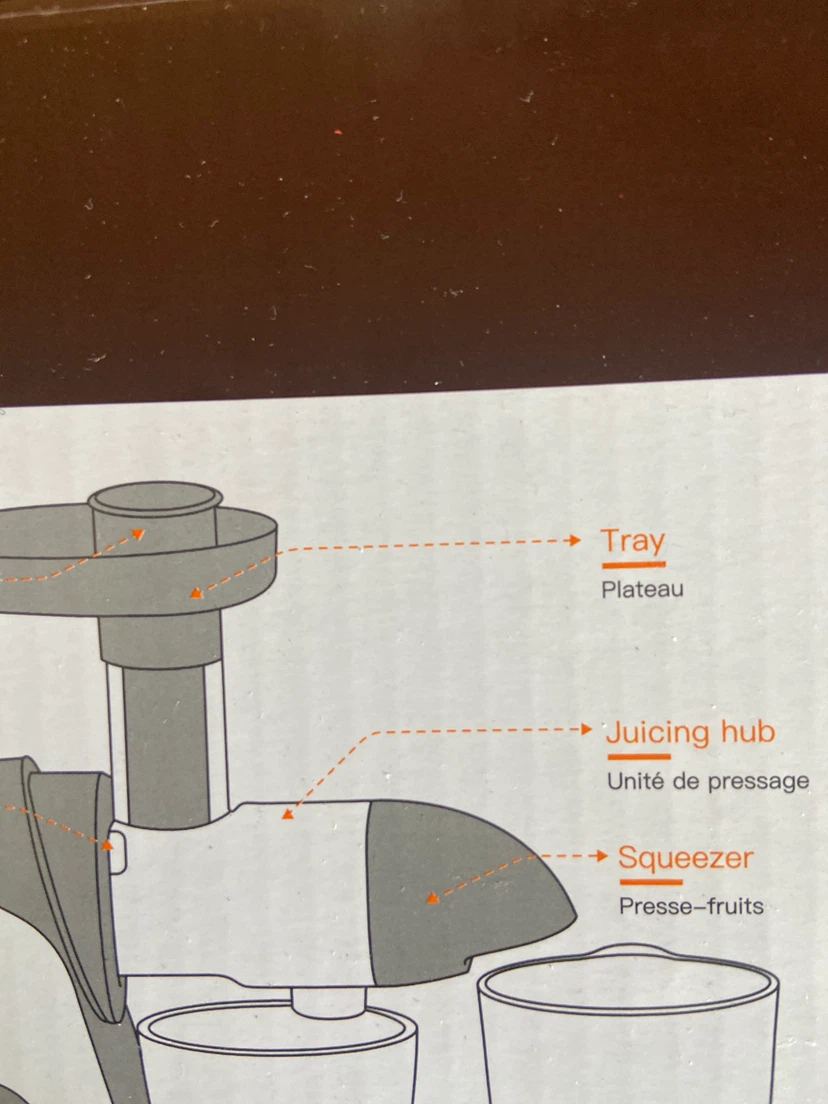 Sboly Slow Juicer JS3007 juicer hub missing - photo 3