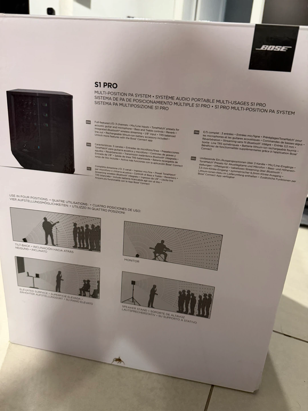Bose S1 Pro Multi-Position PA System - photo 3