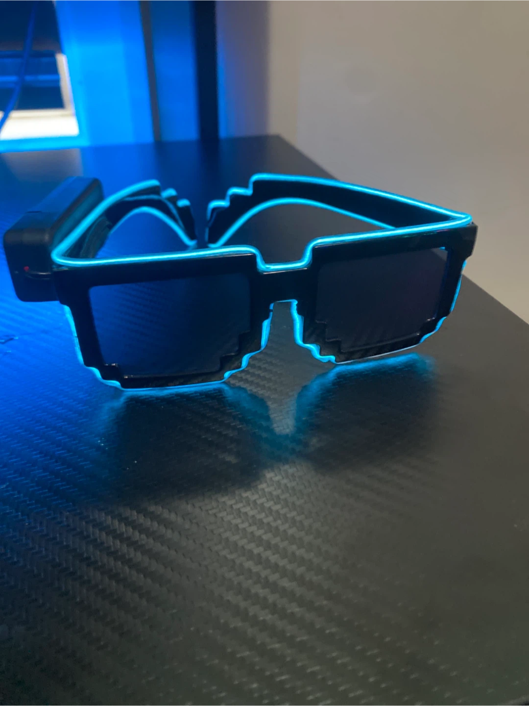 LED Minecraft glasses - photo 2