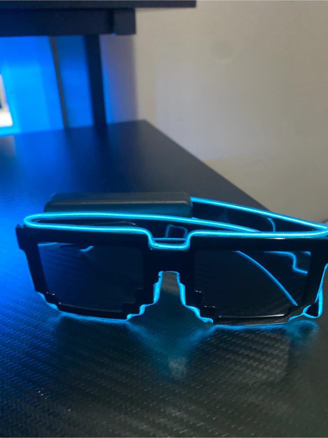 LED Minecraft glasses - photo 3