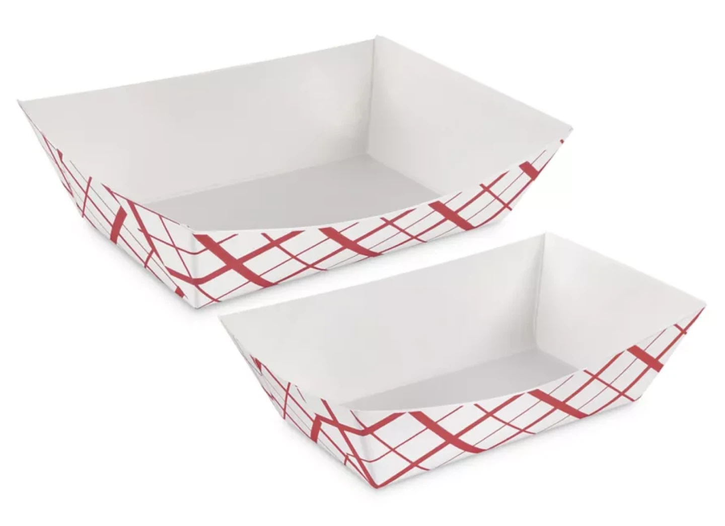 500 pcs FDA compliant Paper Food Trays