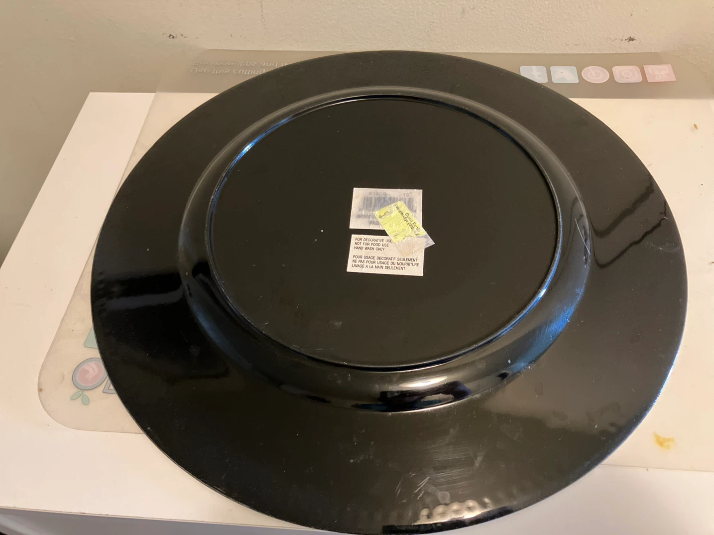 Gold Charger Plate - Decorative Use Only - photo 3