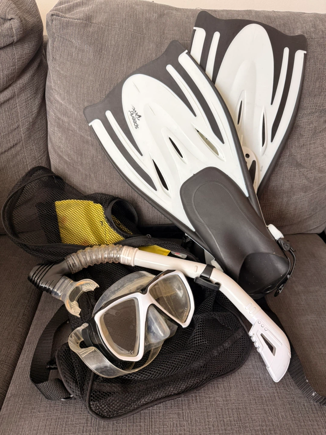 Speedo Dive Snorkel Set with Bag