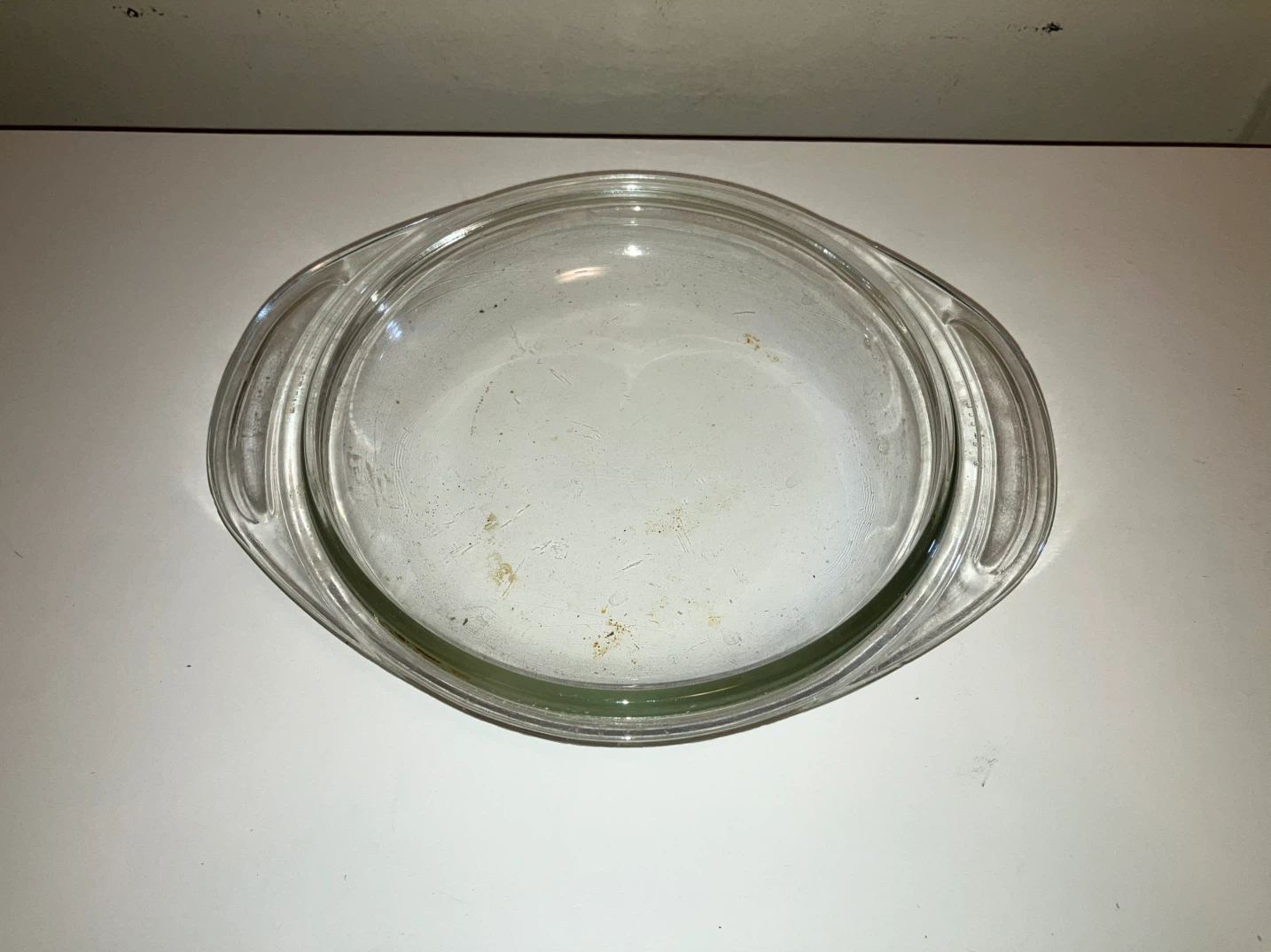 Pyrex 624C Clear Glass Lid-16 cm Diameter