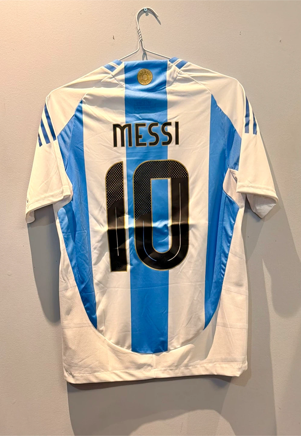 Adidas Argentina Messi #10 Soccer Jersey