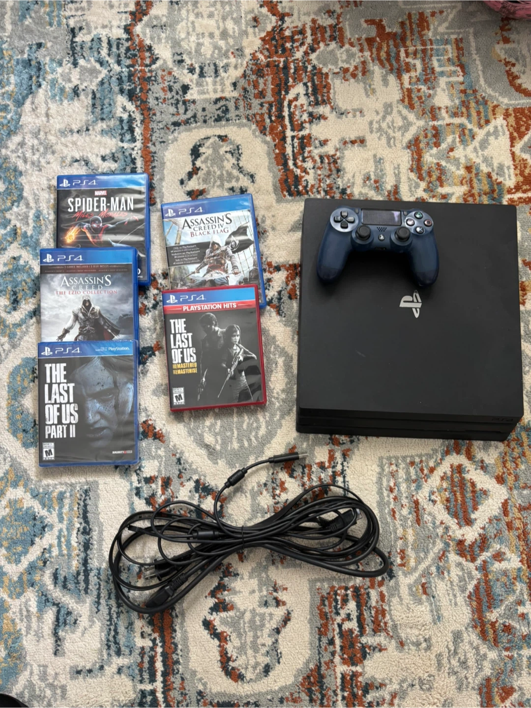 PlayStation 4 Pro Bundle with Games and Controller