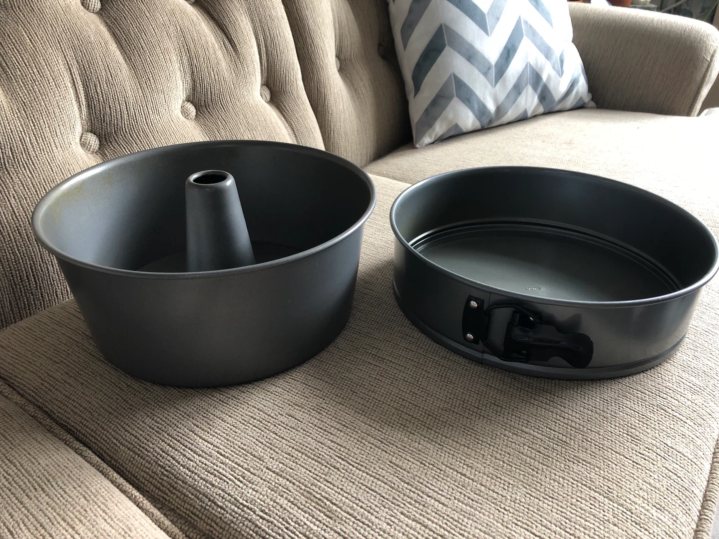 Angel Food Cake Pan and Round Springform Pan