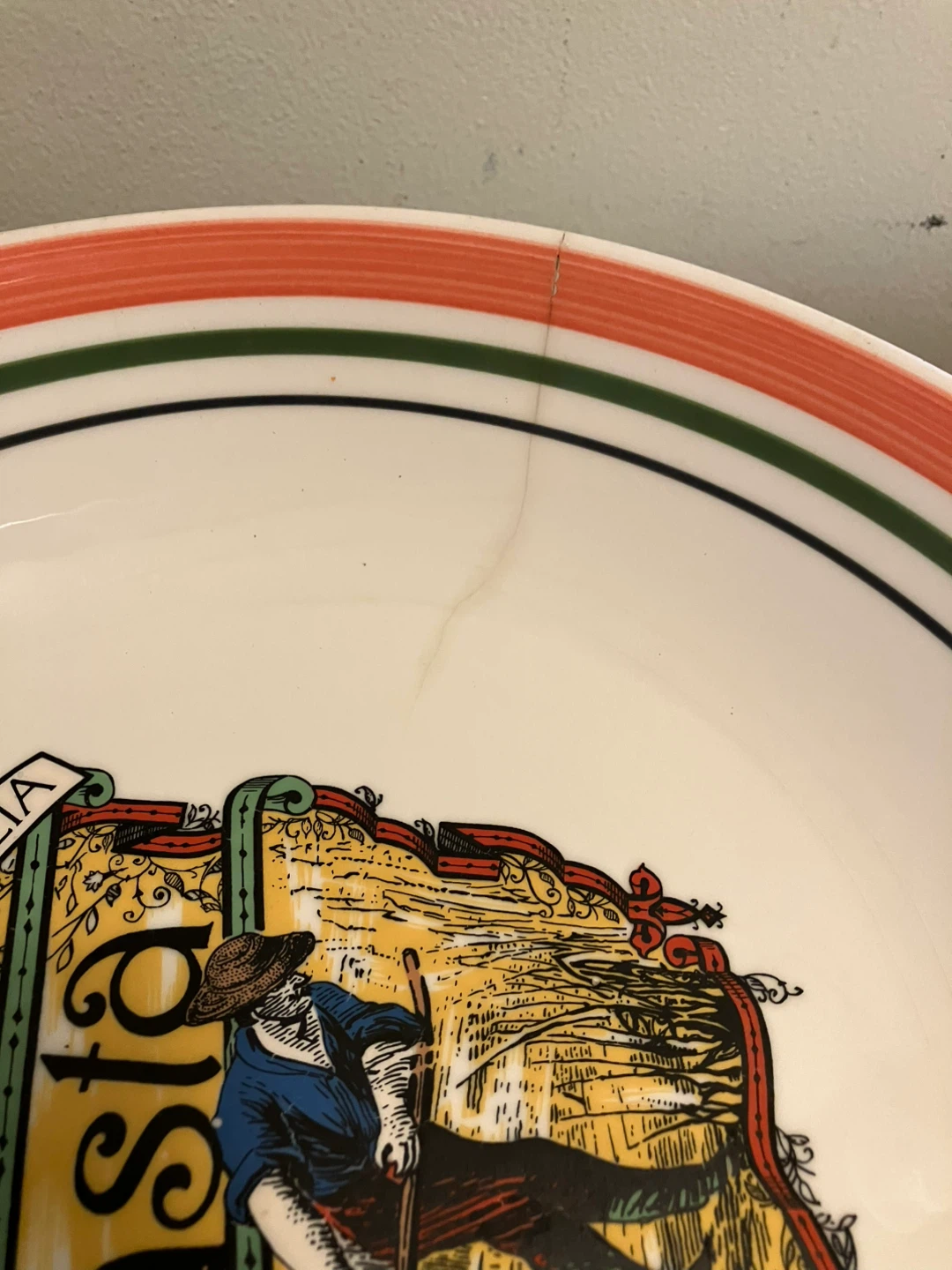 San Remo Italy Pasta Bowl-30 cm Diameter - photo 5