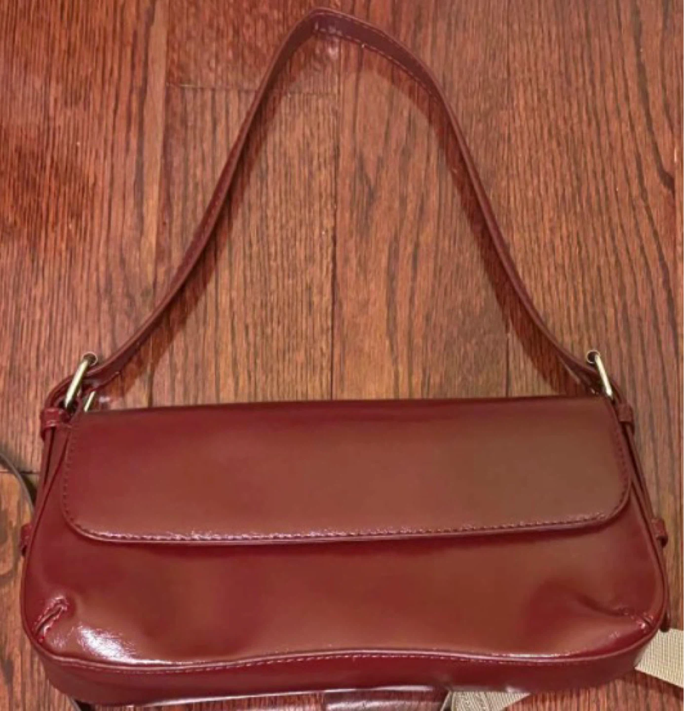 Burgundy Shoulder Bag