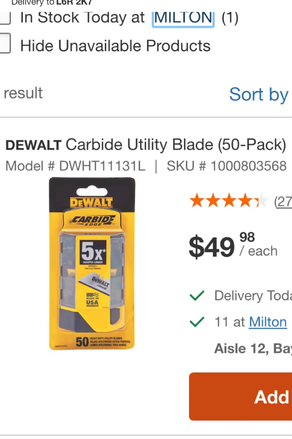 Milwaukee and DEWALT 50% OFF!!