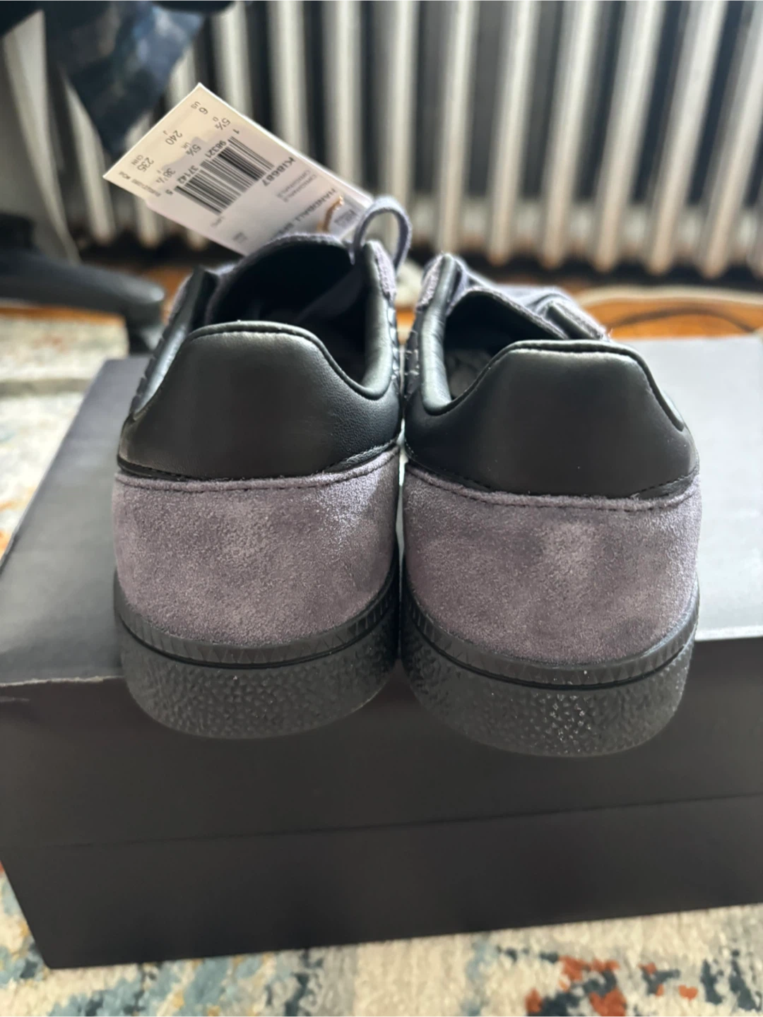 Adidas Handball Spezial Grey Suede Woven Shoes - photo 3