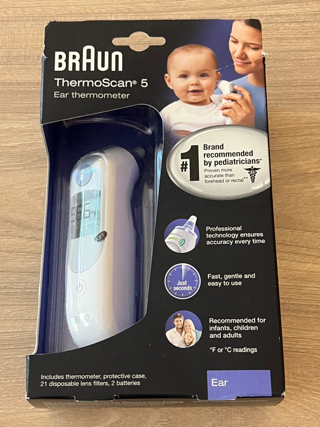 New Braun ThermoScan 5 Ear Thermometer