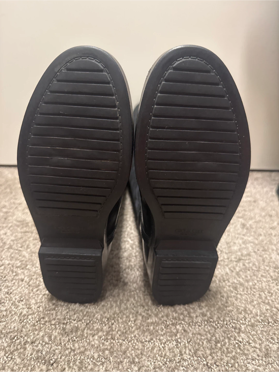 Coach Black Monogram Size 7 Rain Boots - photo 3