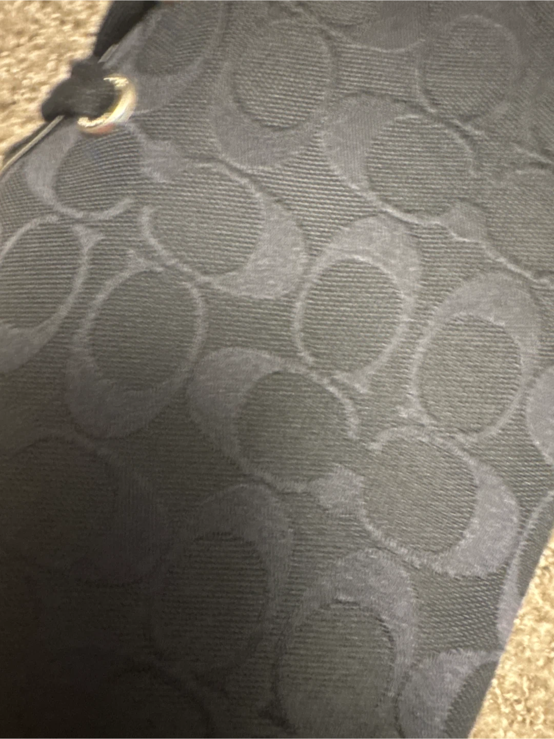 Coach Black Monogram Size 7 Rain Boots - photo 5