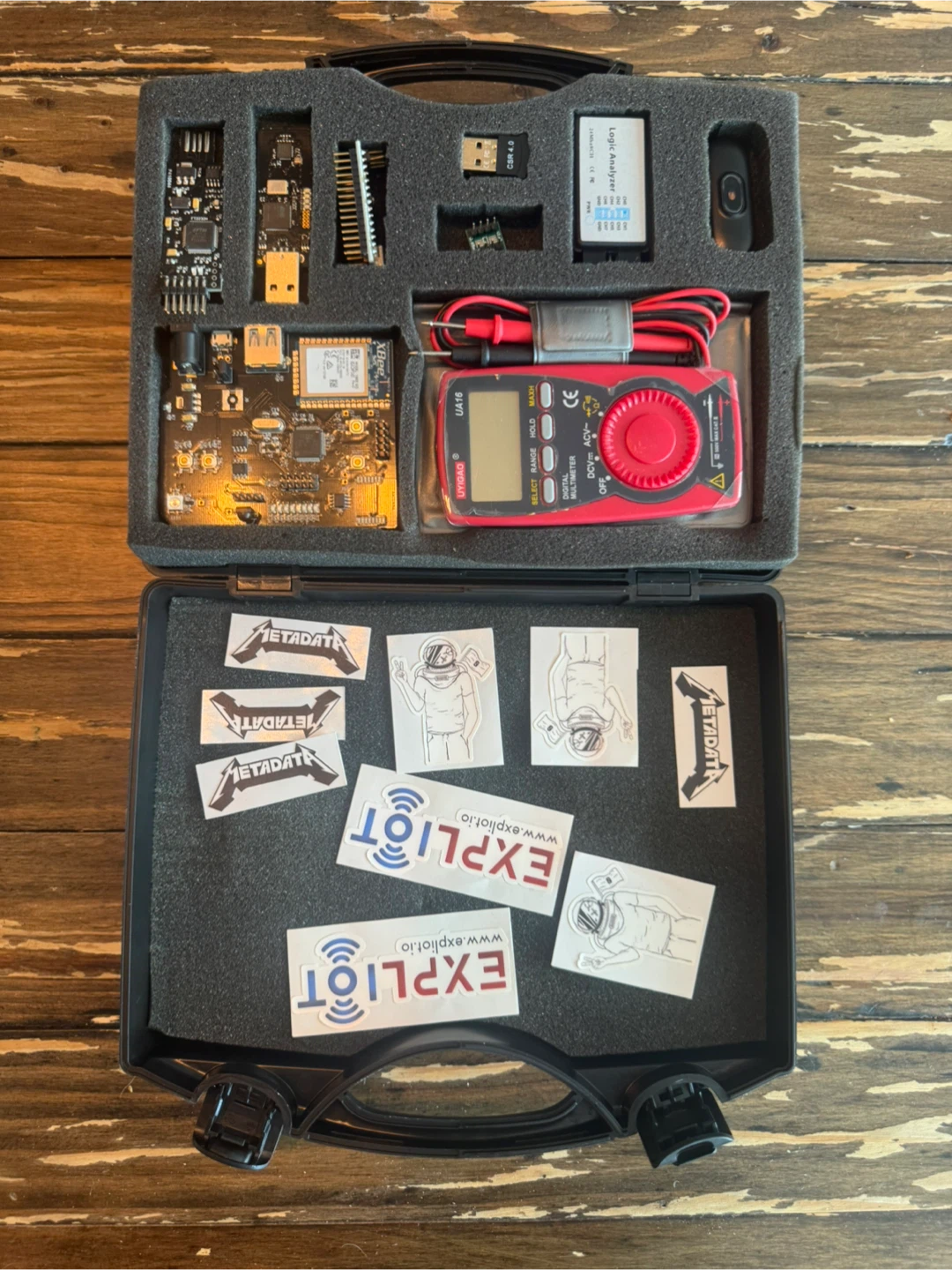 EXPLOIT.IO Electronic Development Kit with Multimeter - photo 2