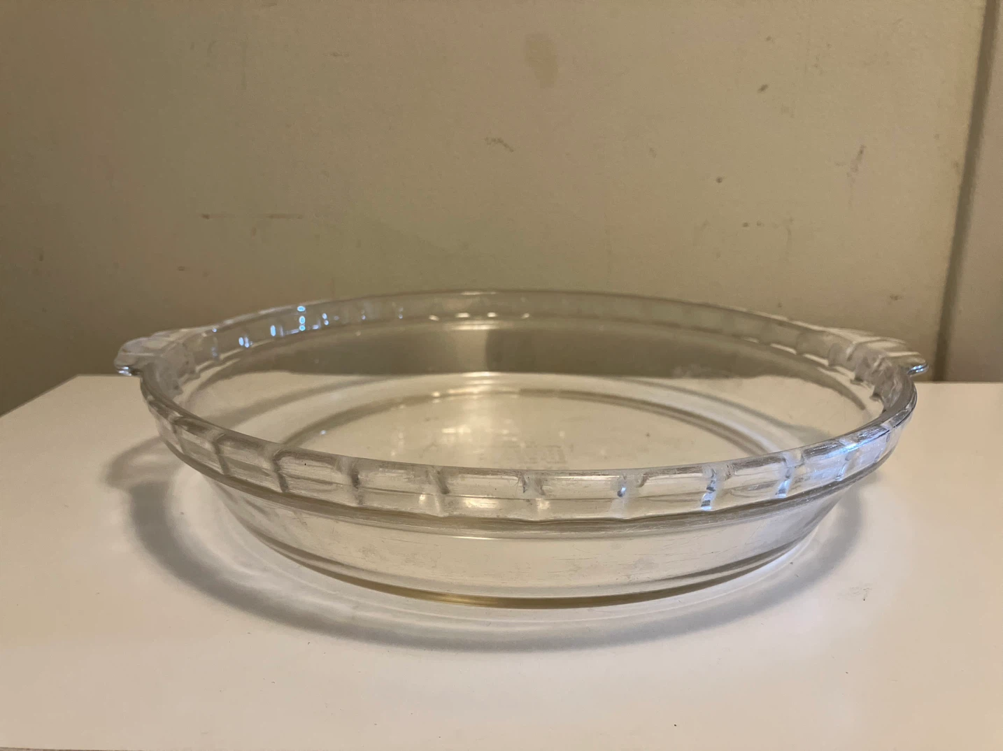 Pyrex 10-inch Glass Pie Dish, 2” Depth - photo 3
