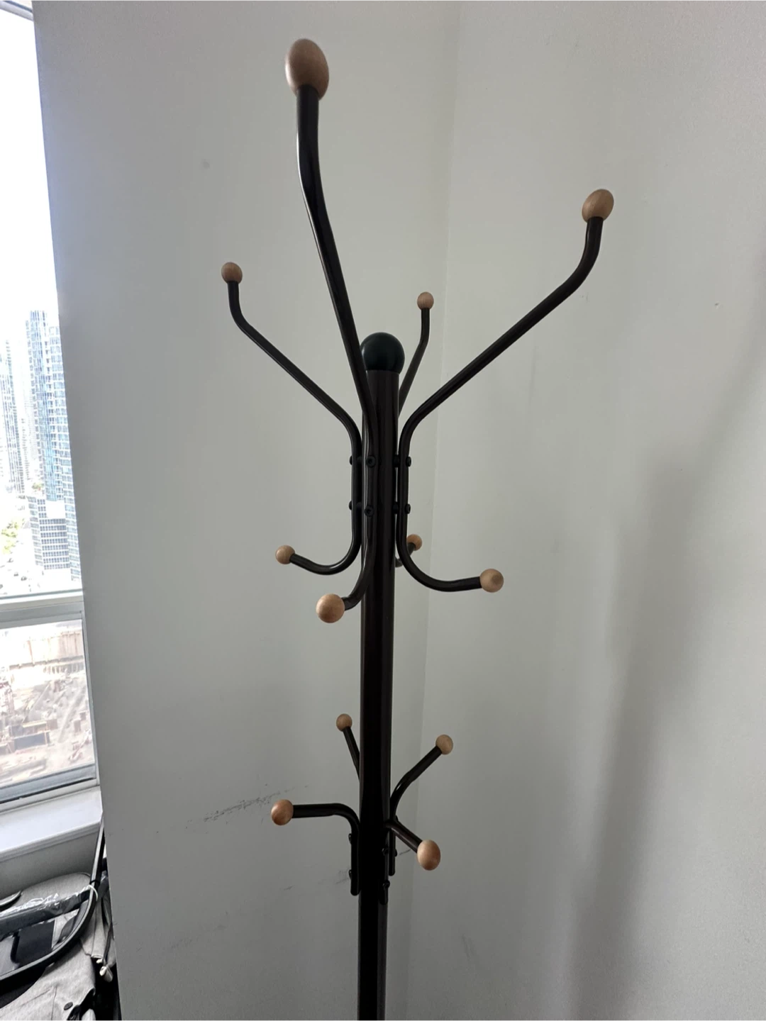 Dark Brown Coat Rack