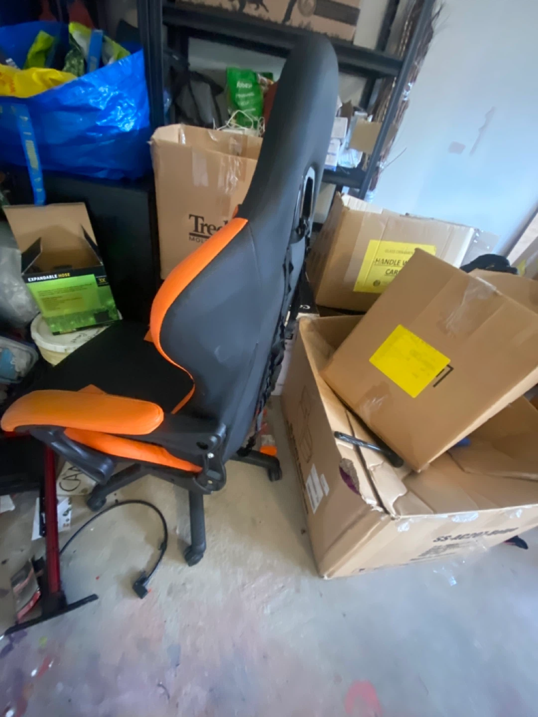 Dowinx Gaming Chair - Black/Orange - photo 4