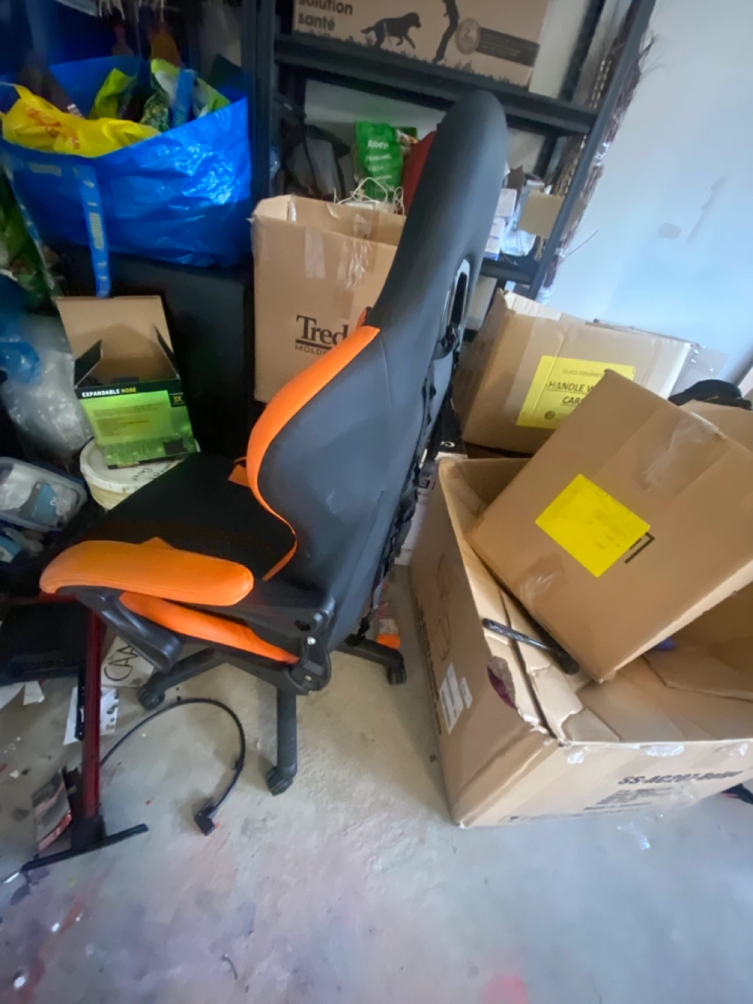 Dowinx Gaming Chair - Black/Orange