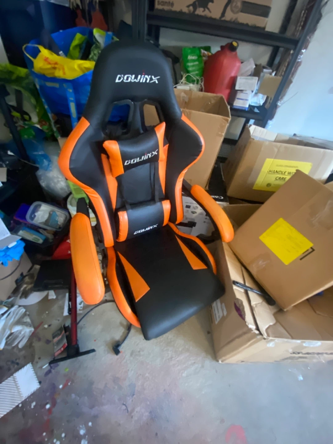 Dowinx Gaming Chair - Black/Orange - photo 2
