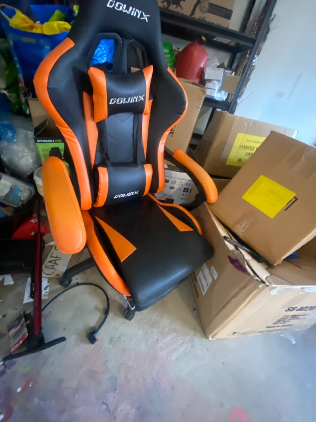 Dowinx Gaming Chair - Black/Orange - photo 3