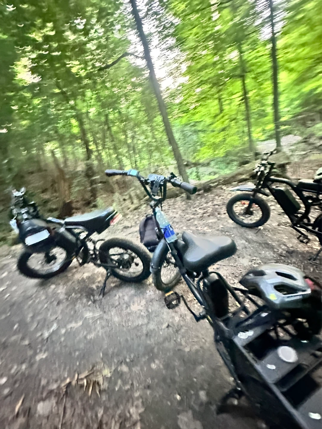 Black Fat Tire Electric Bike - photo 2